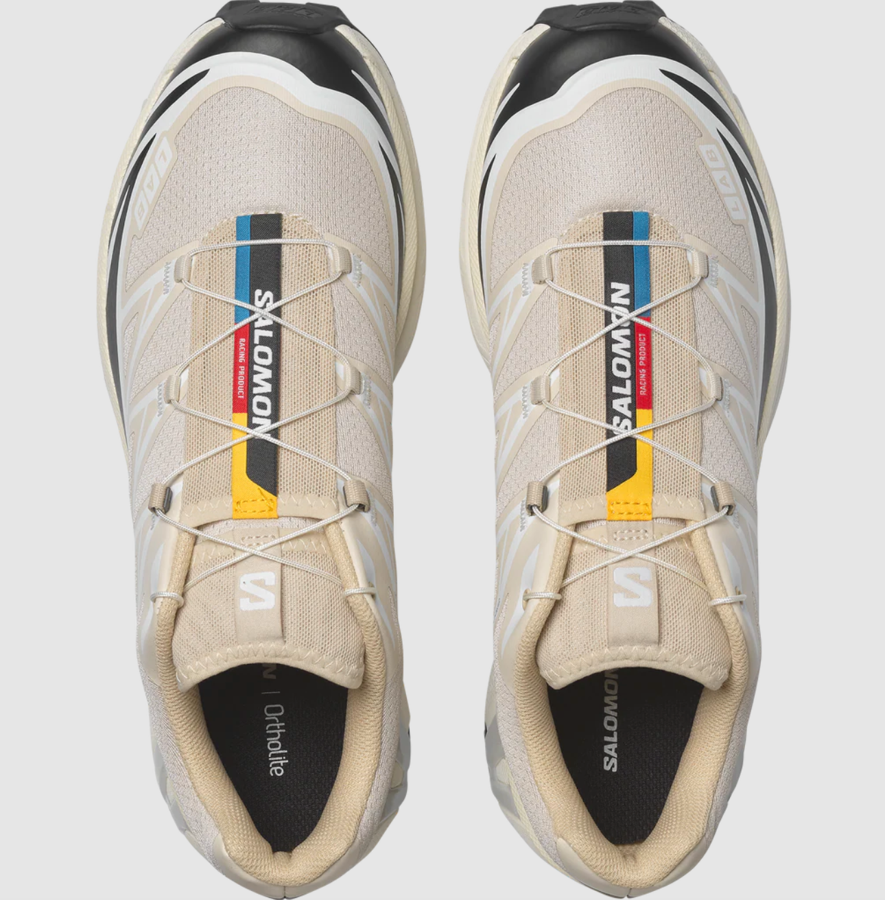 Salomon XT-6 - Rainy Day / Black / White - Stencil
