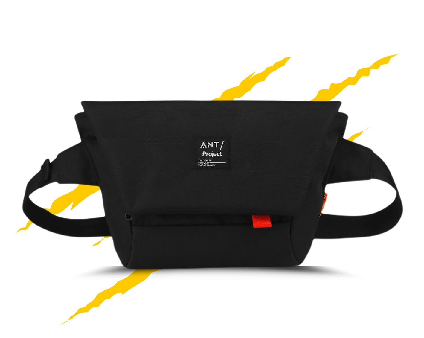 Ant Project Alpha Shoulder Bag - Black