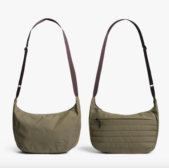 Bellroy Laneway Crescent Bag 7L - Sea Kelp - Stencil