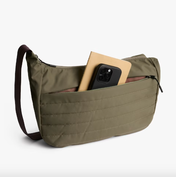 Bellroy Laneway Crescent Bag 7L - Sea Kelp - Stencil