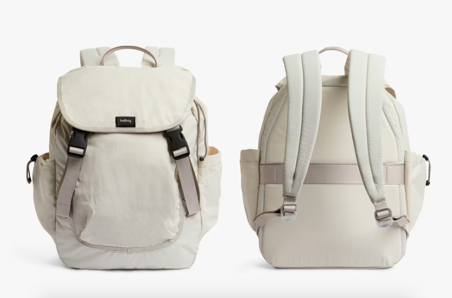 Bellroy Cinch Backpack 20L - Oat - Stencil