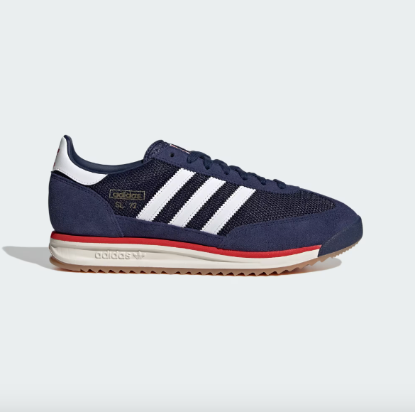 Adidas SL 72 RS - Dark Blue / Cloud White / Red - Stencil