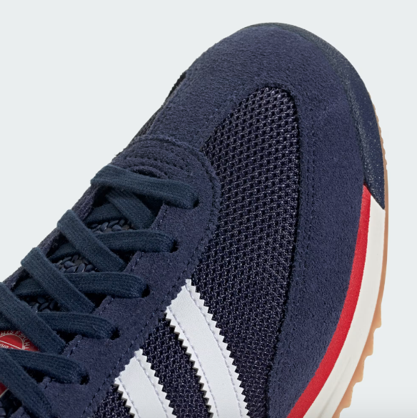 Adidas SL 72 RS - Dark Blue / Cloud White / Red - Stencil