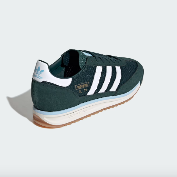 Adidas SL 72 RS - Aurora Ivy / Cloud White / Clear Sky - Stencil