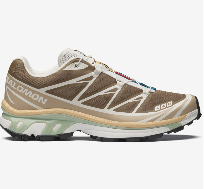 Salomon XT-6 - Coyote Brown / Safari / Sahara Sun - Stencil