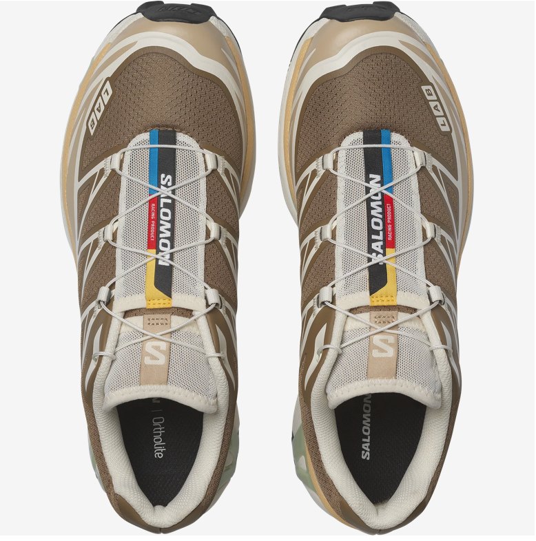 Salomon XT-6 - Coyote Brown / Safari / Sahara Sun - Stencil