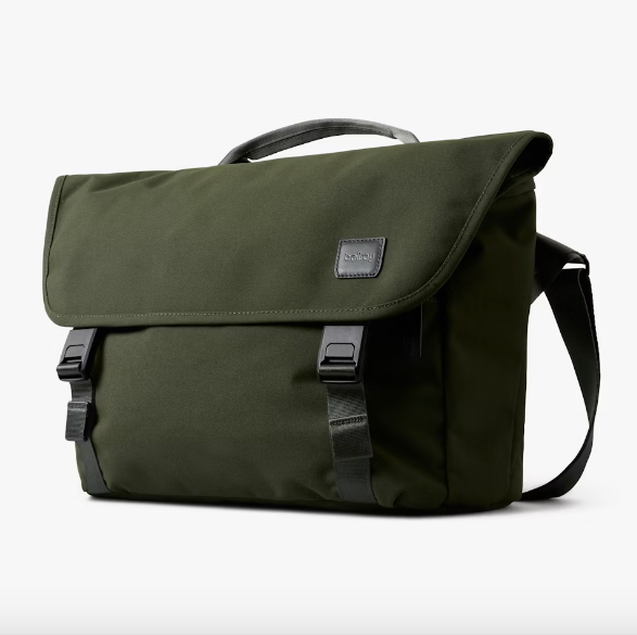 Bellroy Classic Messenger - Olive - Stencil