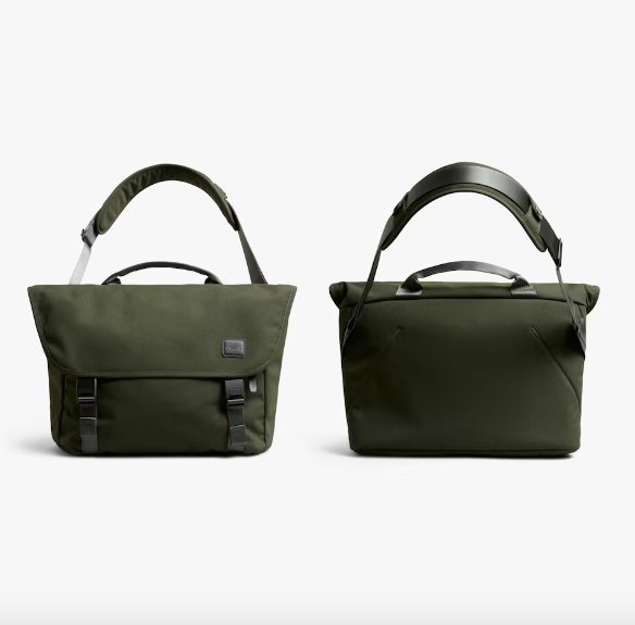 Bellroy Classic Messenger - Olive - Stencil