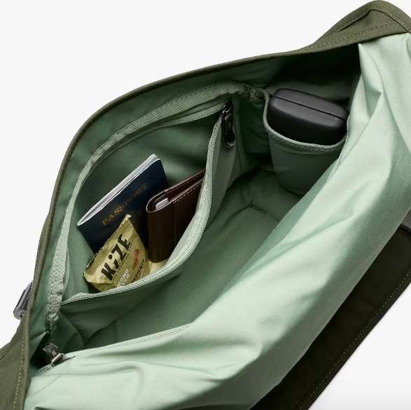 Bellroy Classic Messenger - Olive - Stencil