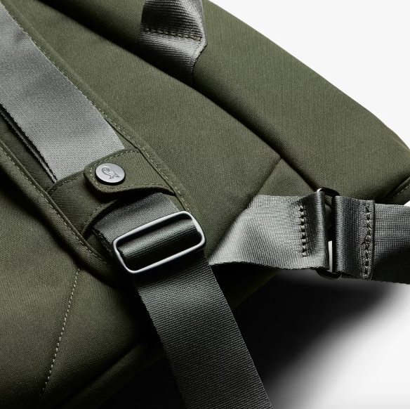 Bellroy Classic Messenger - Olive - Stencil