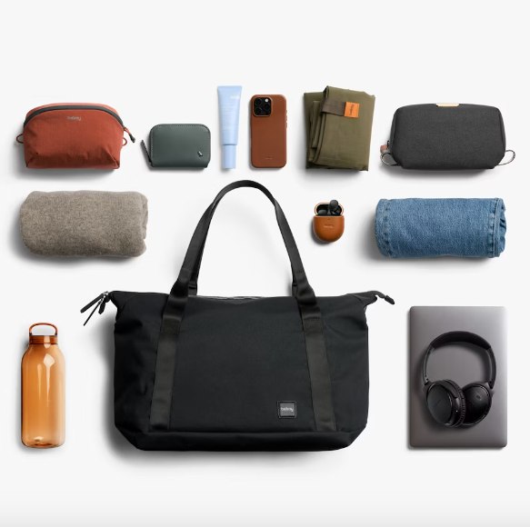 Bellroy Classic Getaway Bag - Black - Stencil