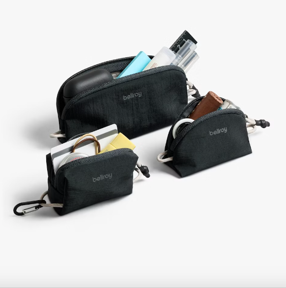 Bellroy Lite Pocket Trio - Black - Stencil