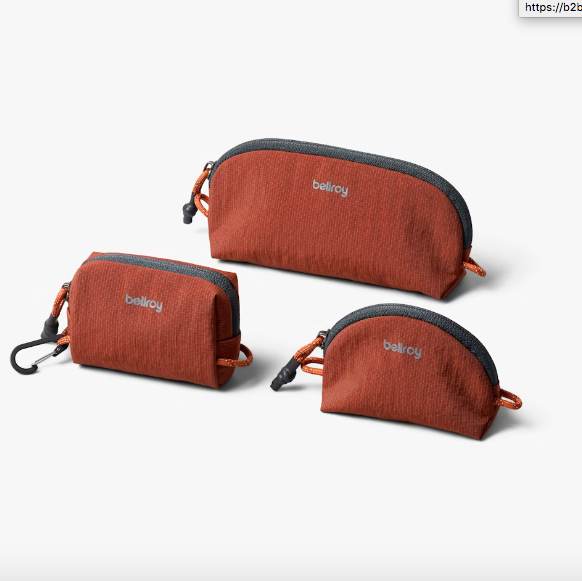 Bellroy Lite Pocket Trio - Clay - Stencil