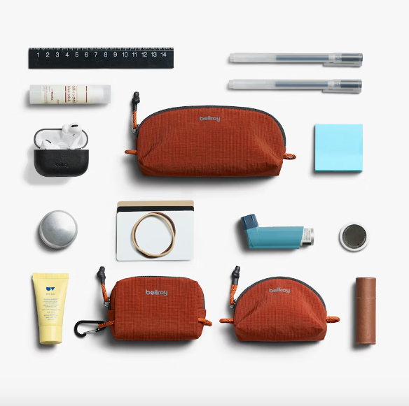 Bellroy Lite Pocket Trio - Clay - Stencil