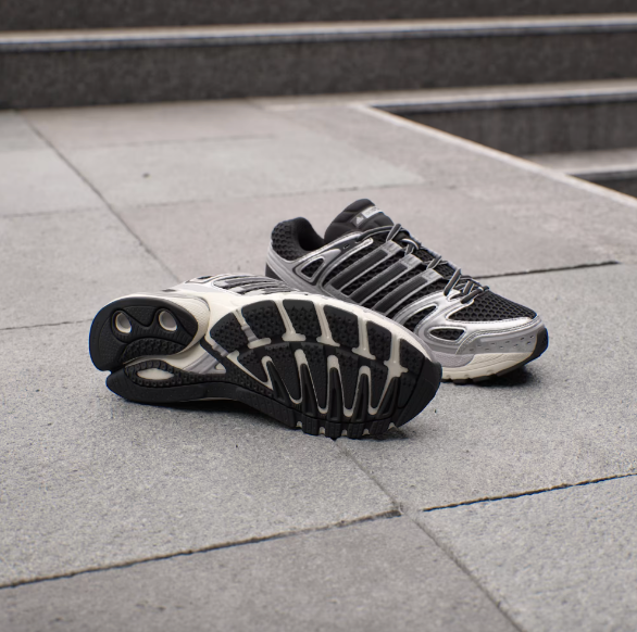 Adidas Adistar Control 5 - Core Black / Silver Metallic / Grey One - Stencil