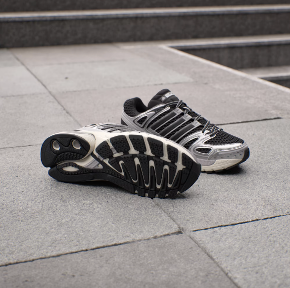 Adidas Adistar Control 5 - Core Black / Silver Metallic / Grey One - Stencil