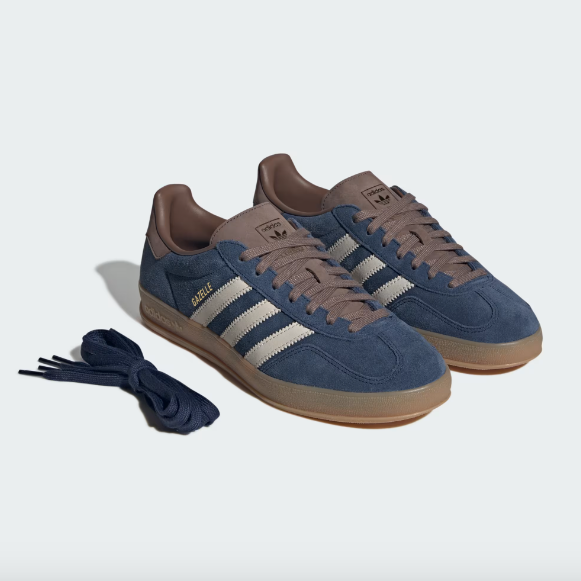 Adidas Gazelle Indoor - Night Indigo / Off White / Earth Strata
