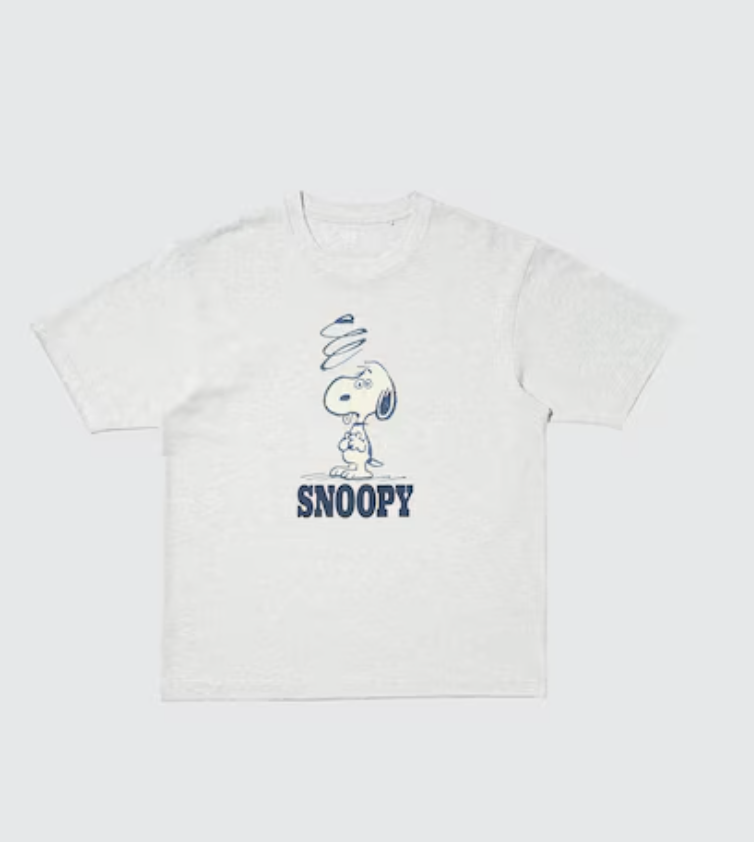 Uniqlo x Peanuts UT Graphics Tee - 03 Grey
