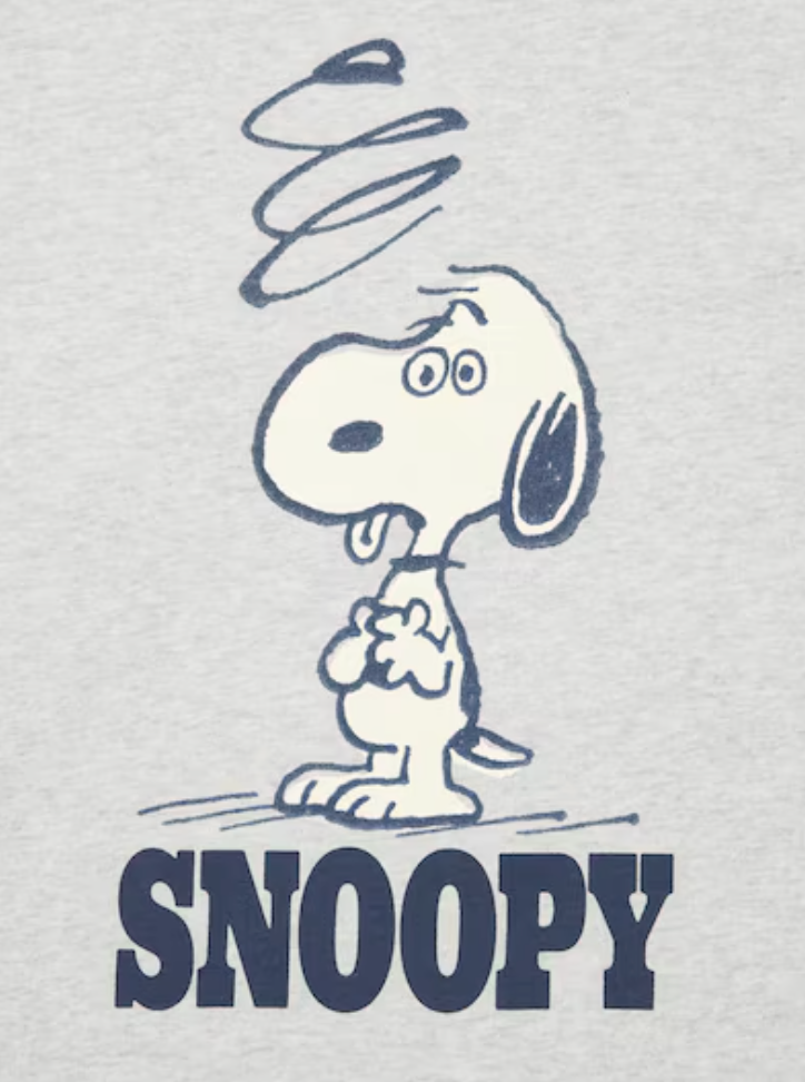 Uniqlo x Peanuts UT Graphics Tee - 03 Grey