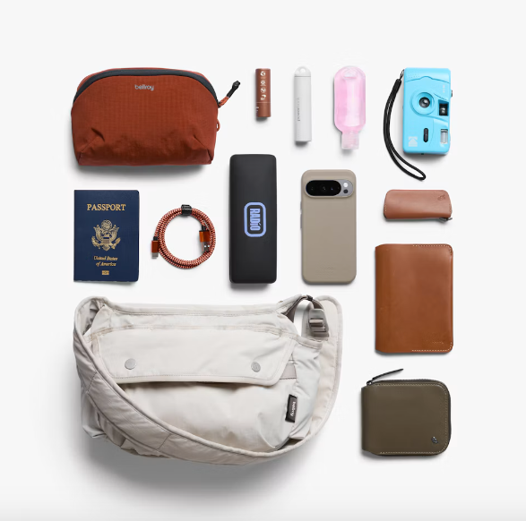 Bellroy Cinch Sling - Oat - Stencil