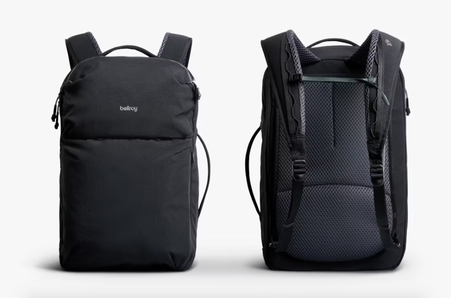 Bellroy Lite Travel Pack 38L - Black - Stencil
