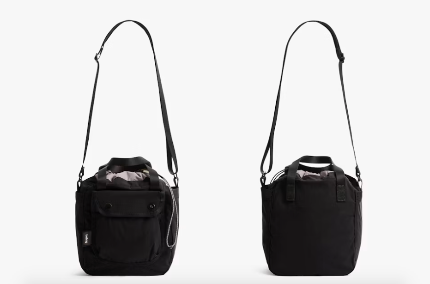 Bellroy Cinch Bucket Bag - Black - Stencil