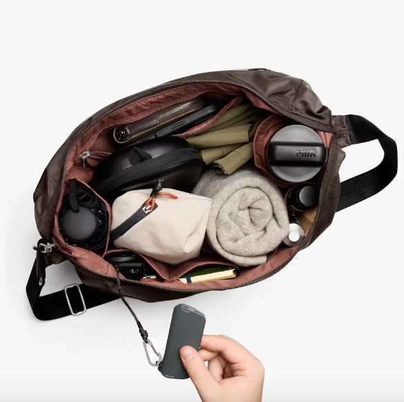 Bellroy Laneway Crescent Bag - River Rock - Stencil