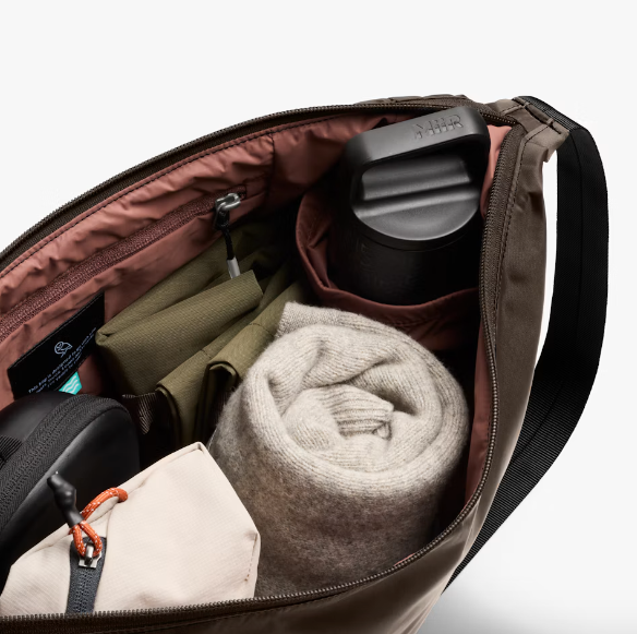 Bellroy Laneway Crescent Bag - River Rock - Stencil