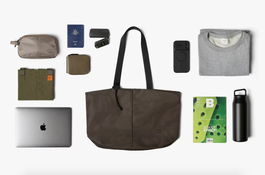 Bellroy Laneway Tote 15L - River Rock - Stencil