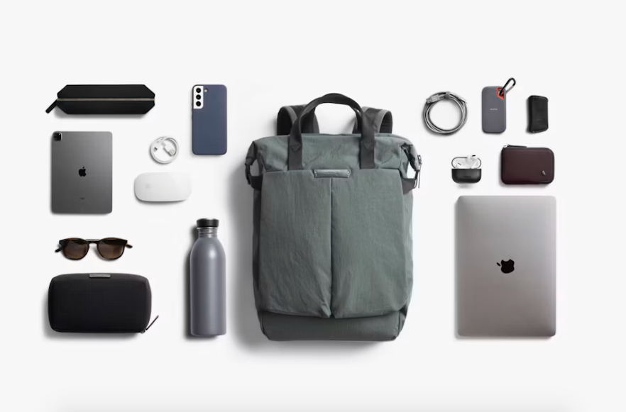 Bellroy Tokyo Totepack Compact - Everglade - Stencil