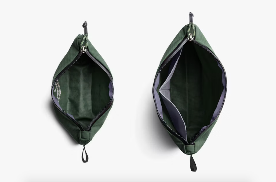 Bellroy Lite Pouch Duo - Spruce - Stencil