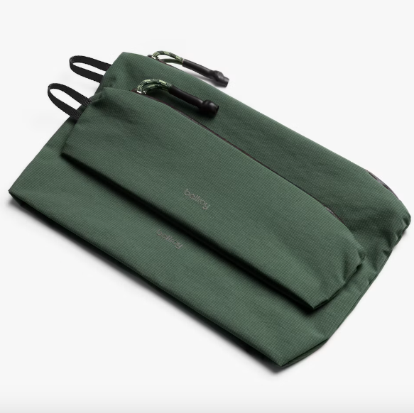 Bellroy Lite Pouch Duo - Spruce - Stencil