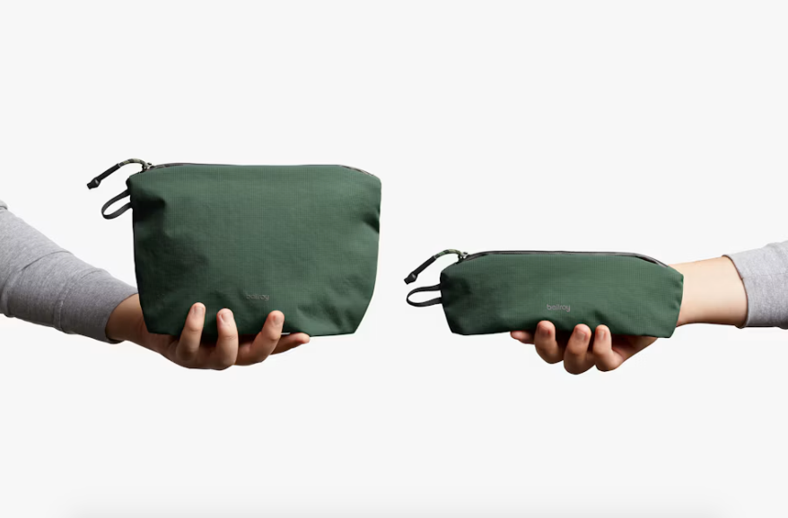 Bellroy Lite Pouch Duo - Spruce - Stencil