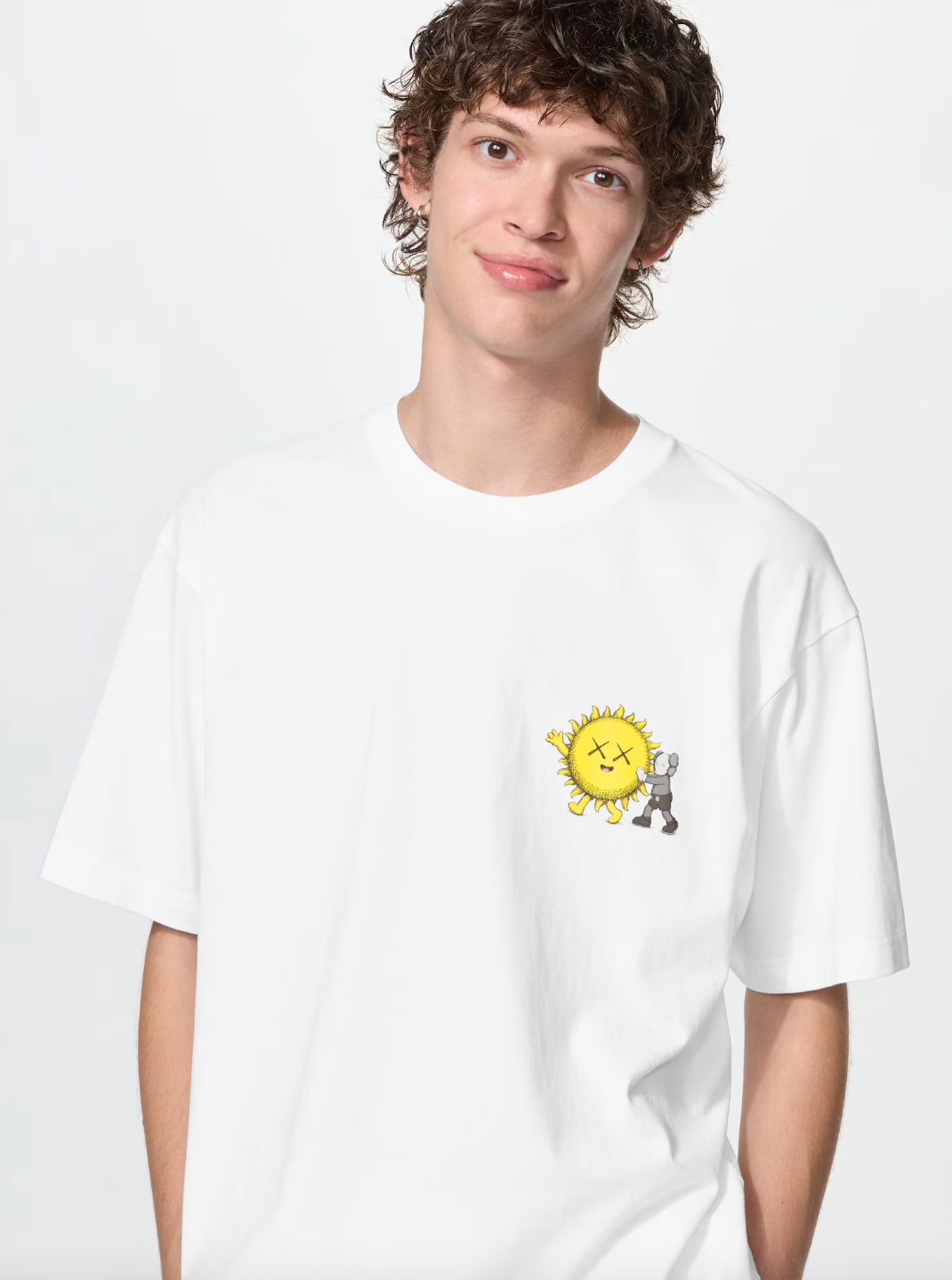 Uniqlo x Kaws Sun Universe UT Graphic T-Shirt - White - Stencil