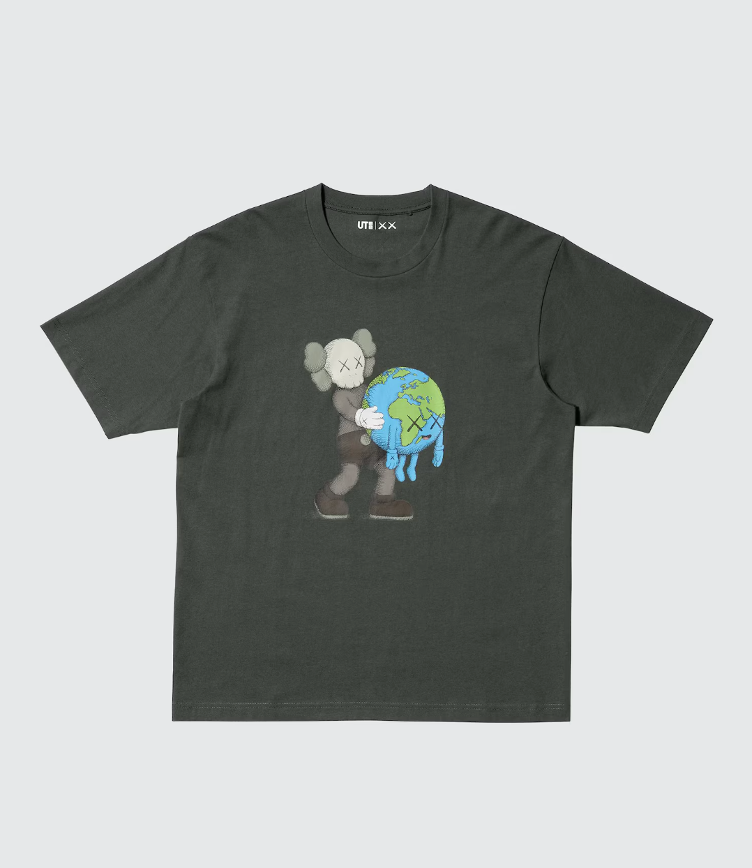 Uniqlo x Kaws Earth Universe UT Graphic T-Shirt - Grey - Stencil