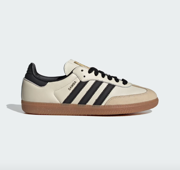 Adidas Samba OG Women's - Cream White / Core Black / Sand Strata