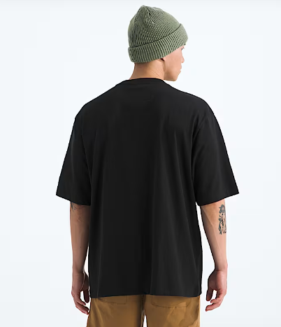 The North Face Men’s TNF™ Essential Oversized Short-Sleeve Tee - Black - Stencil