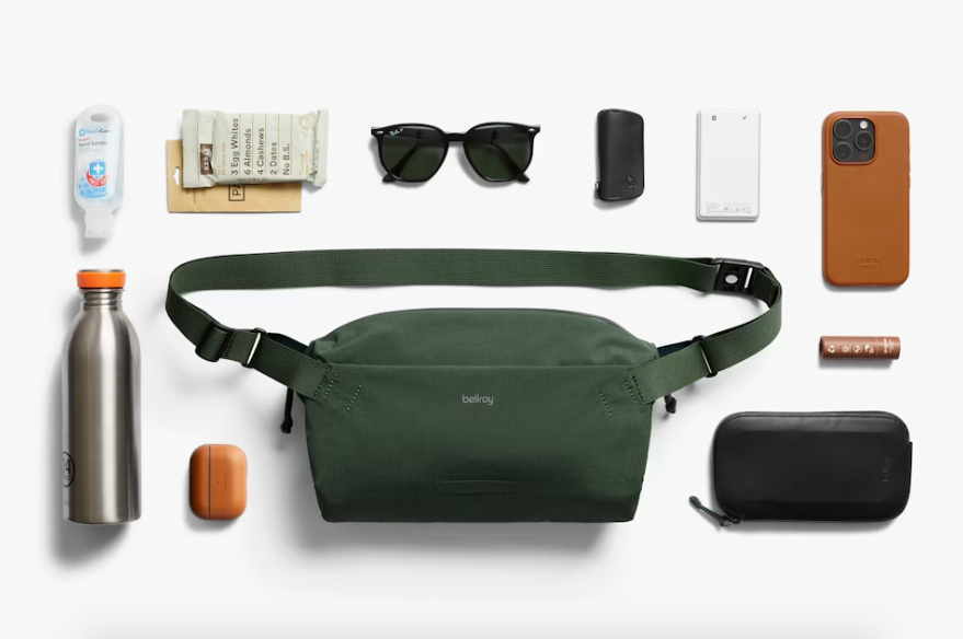 Bellroy Lite Sling - Spruce - Stencil