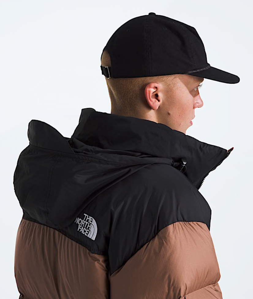 The North Face Men’s 1996 Retro Nuptse Jacket - Latte/TNF Black - Stencil