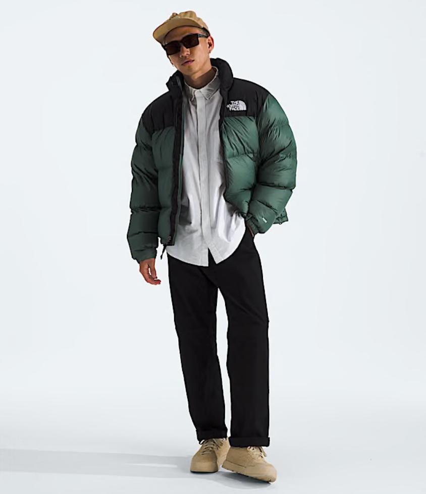 The North Face Men’s 1996 Retro Nuptse Jacket - Duck Green/TNF Black