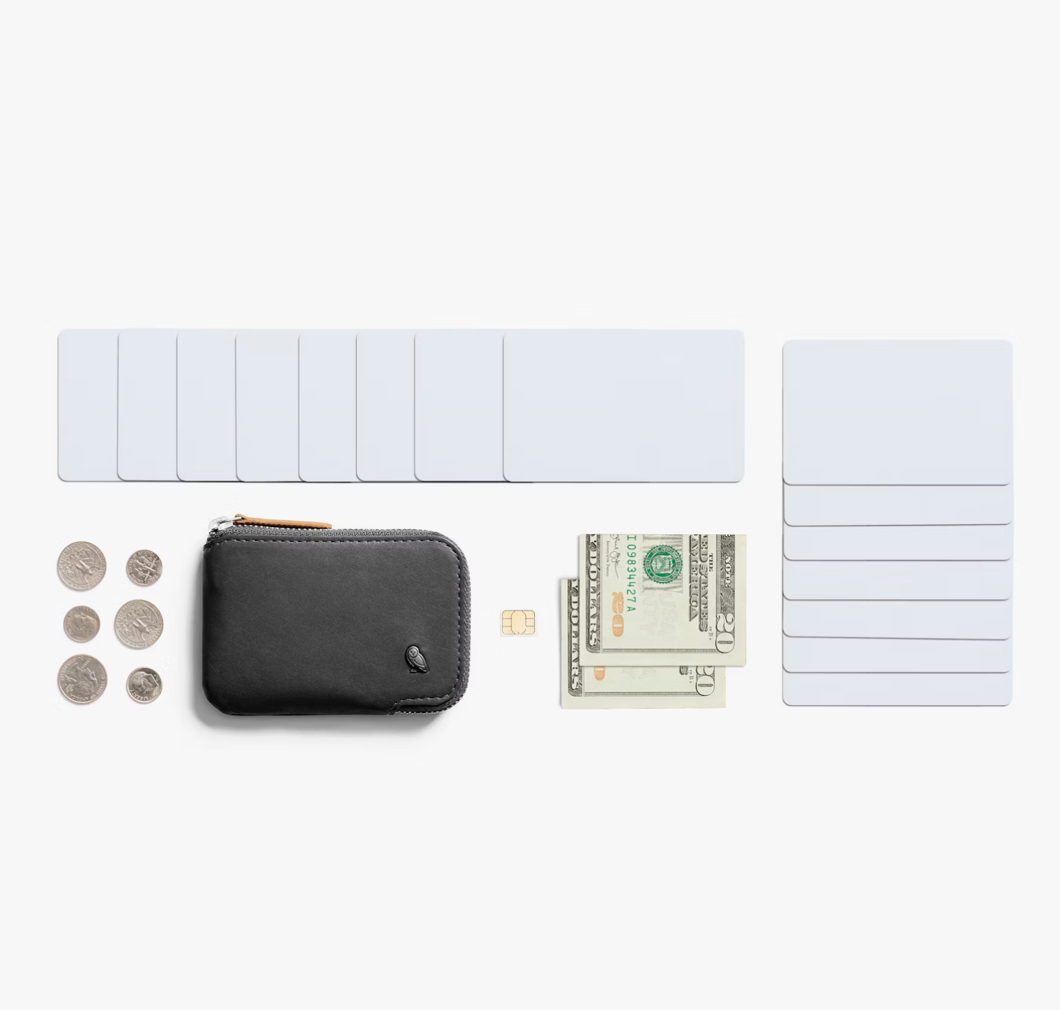 Bellroy Card Pocket - Charcoal
