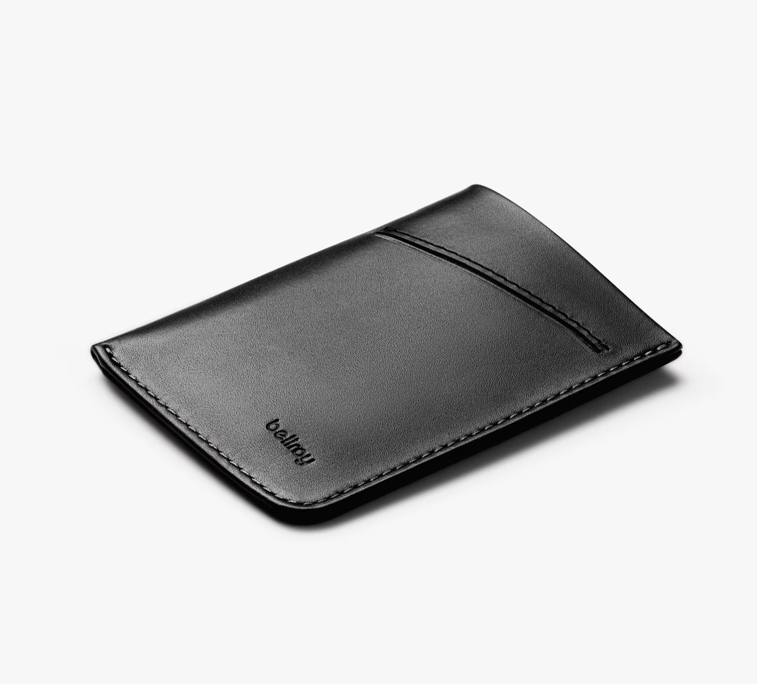 Bellroy Card Sleeve - Black - Stencil