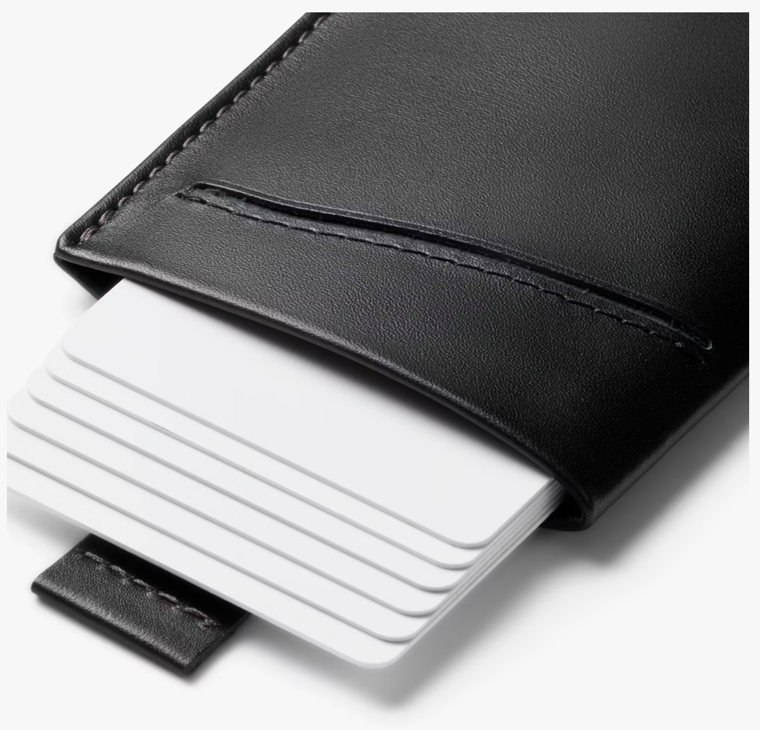 Bellroy Card Sleeve - Black - Stencil