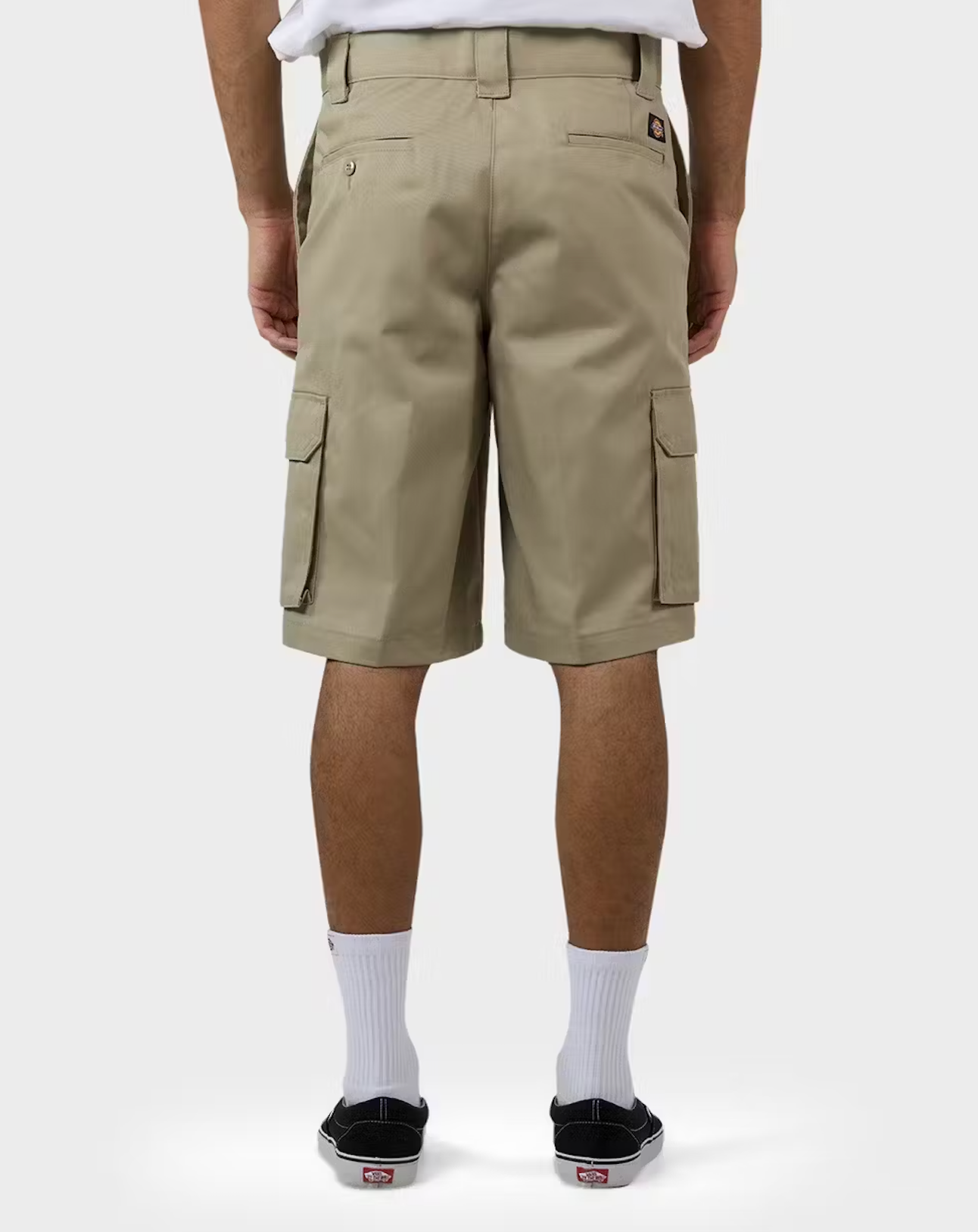 Dickies 131 Cargo 12" Slim Straight Fit Cargo Short - Khaki - Stencil