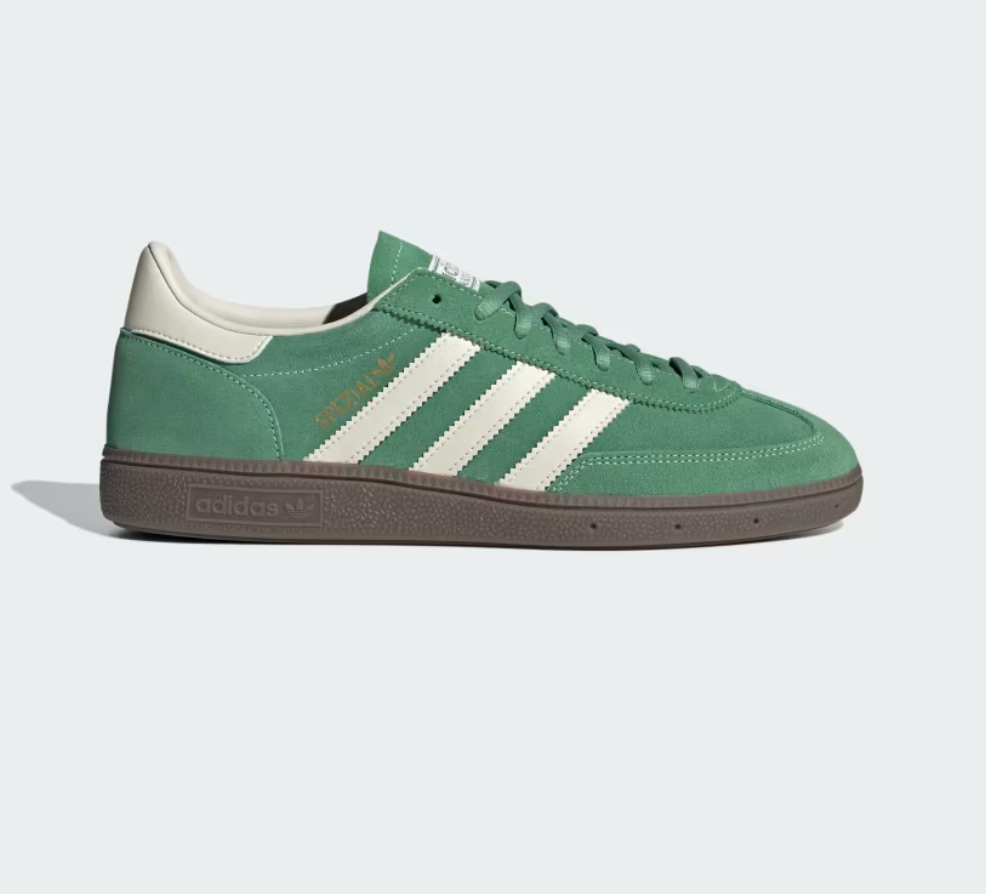 Adidas Handball Spezial - Preloved Green / Cream White / Crystal White - Stencil