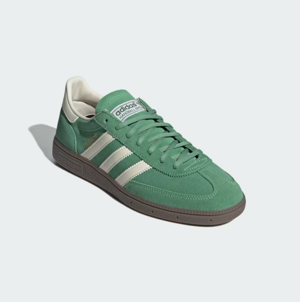 Adidas Handball Spezial - Preloved Green / Cream White / Crystal White - Stencil