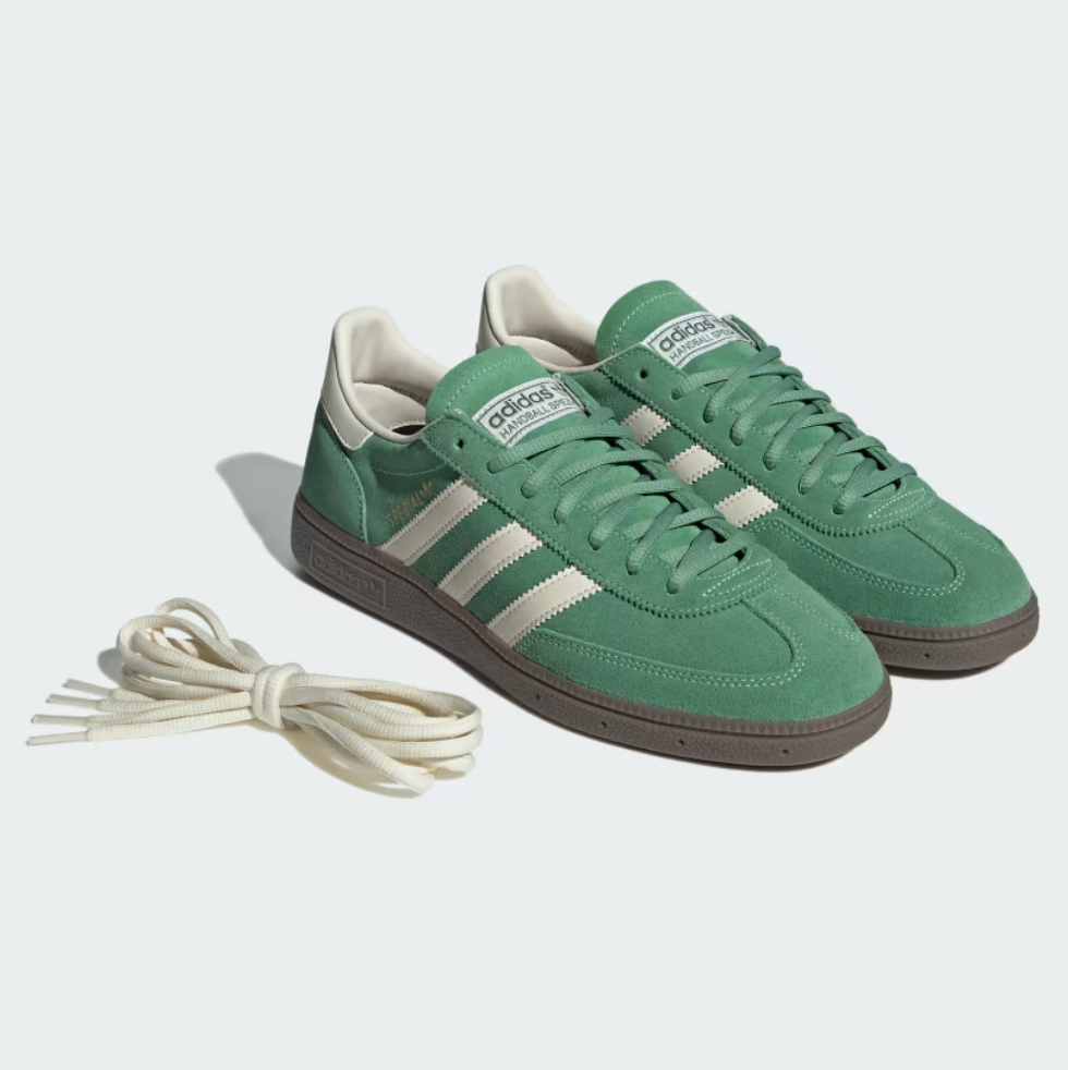 Adidas Handball Spezial - Preloved Green / Cream White / Crystal White - Stencil