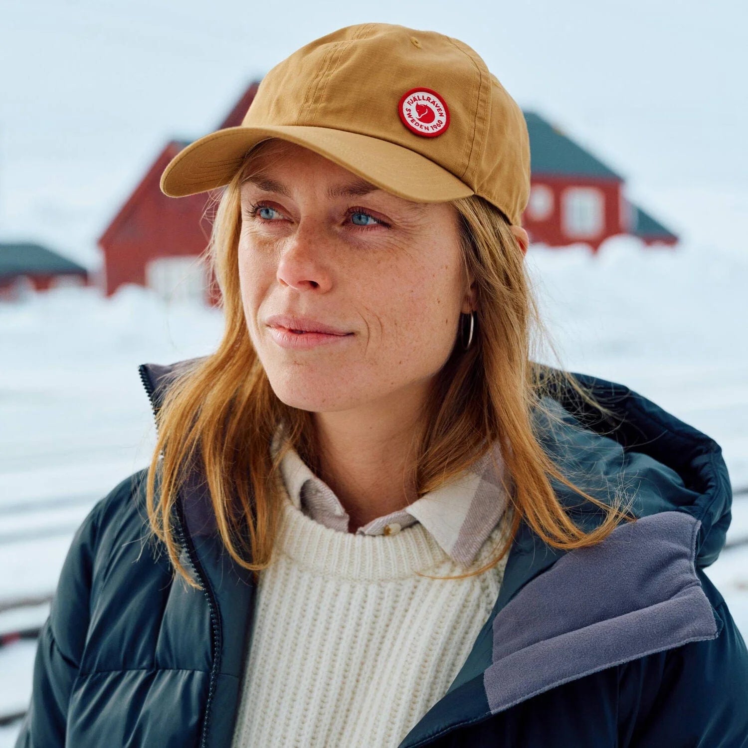 Fjallraven Logo Cap - Buckwheat Brown