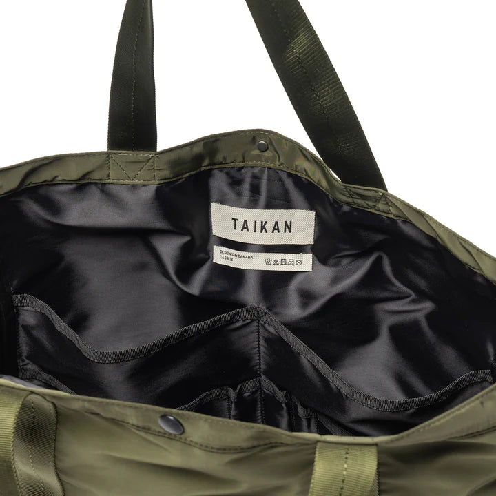 Taikan Sherpa 2.0 Tote Bag - Olive