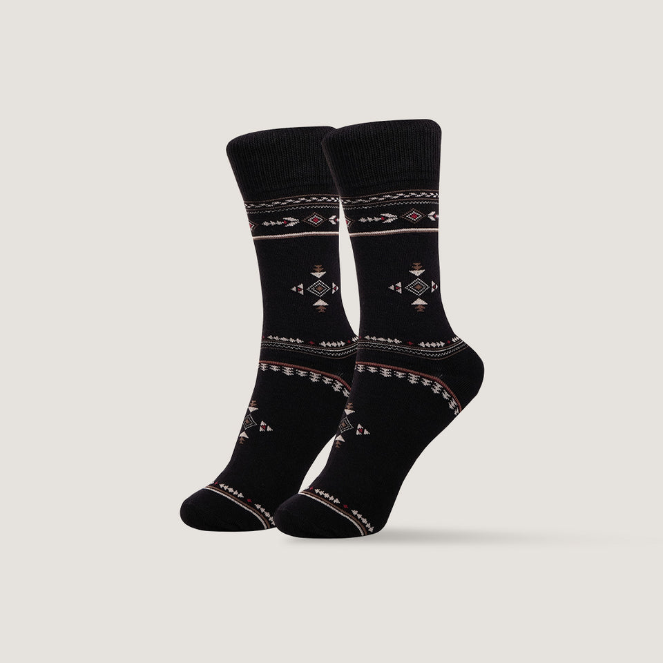 Pattent Socks - Terra Black US 6-9